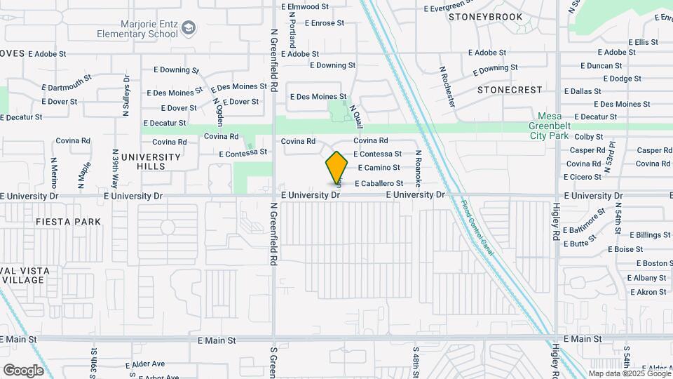 4553 E Caballero Cir Map and Location Details