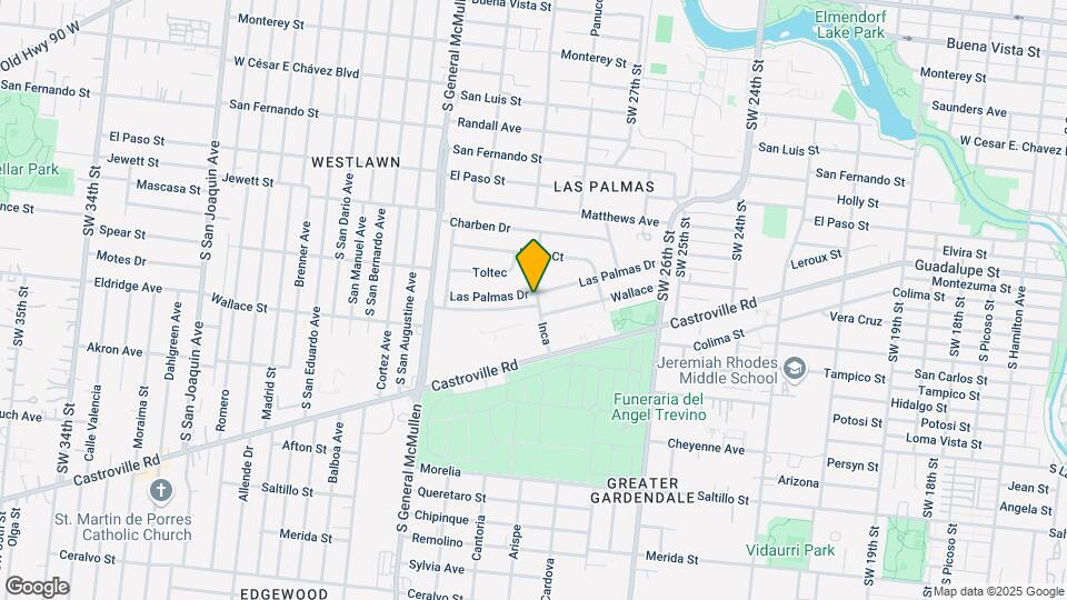 302 Las Palmas Dr Map and Location Details