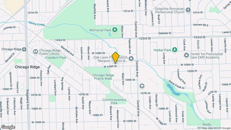 10445 Massasoit Ave Map and Location Details