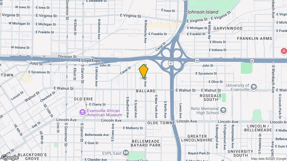 217 S Kentucky Ave Map and Location Details