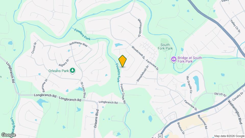 1815 Mountainview Ct Map and Location Details