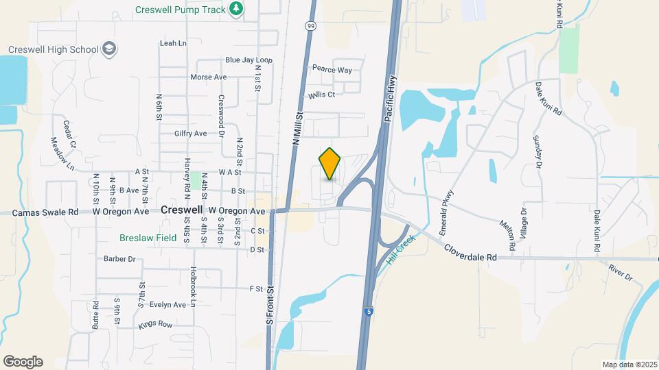 298 E Oregon Ave Mapa y Detalles de la Ubicación