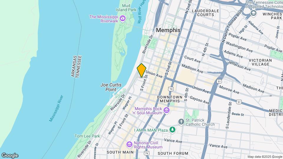 107 S Front St Map and Location Details