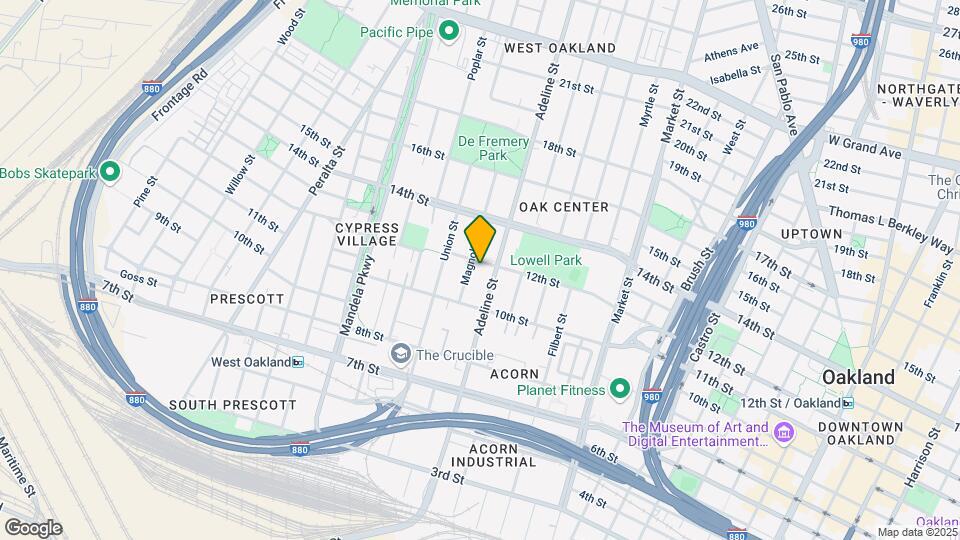 1175 12th St Mapa y Detalles de la Ubicación