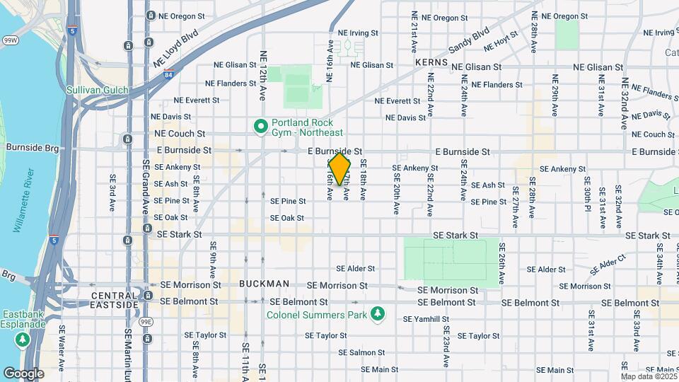 1626-1646 SE Ash St Mapa y Detalles de la Ubicación