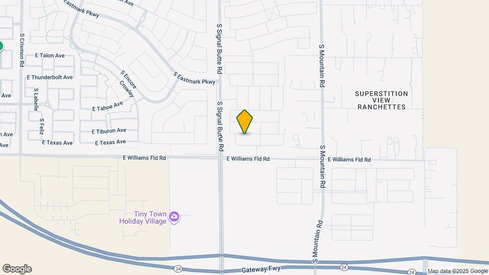 10865 E Tiburon Ave Map and Location Details