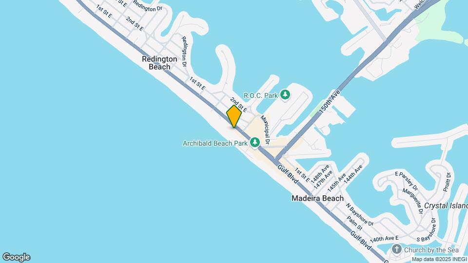 15316 Gulf Blvd Map and Location Details
