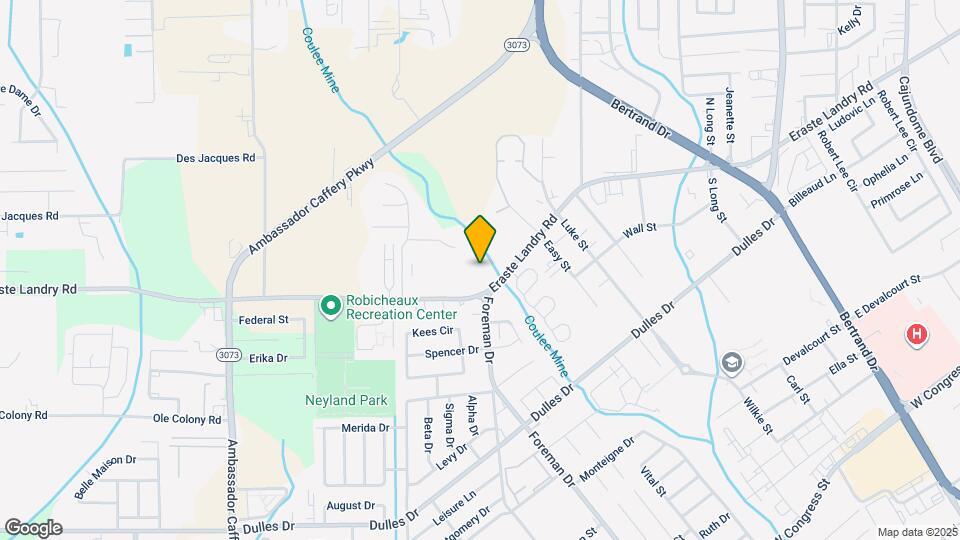 1800 Eraste Landry Rd Map and Location Details