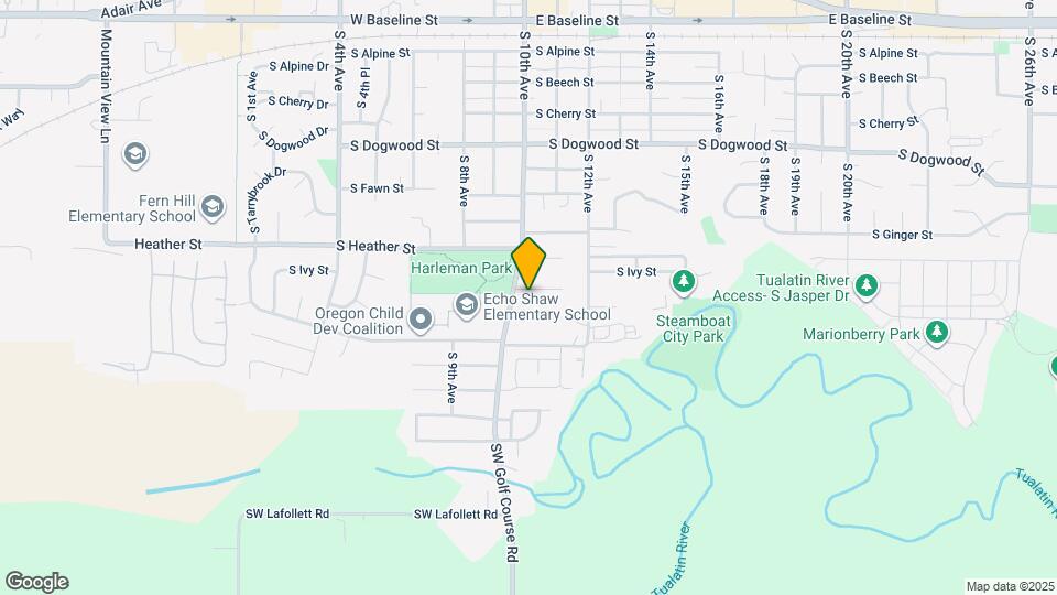 1045 S Jasper St, Unit #a Map and Location Details