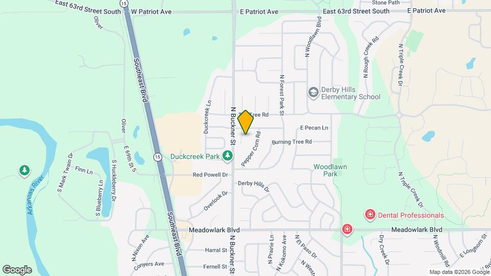 2018 N Rosewood Ct Map and Location Details