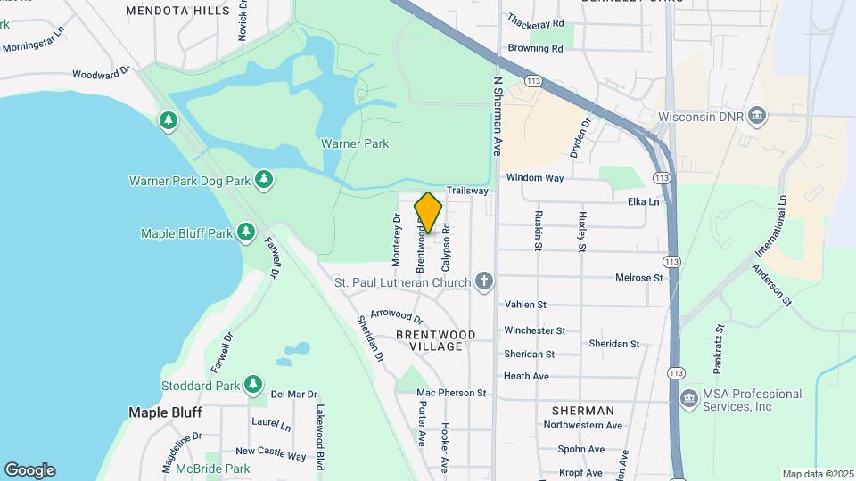 2401 Brentwood Pkwy Map and Location Details