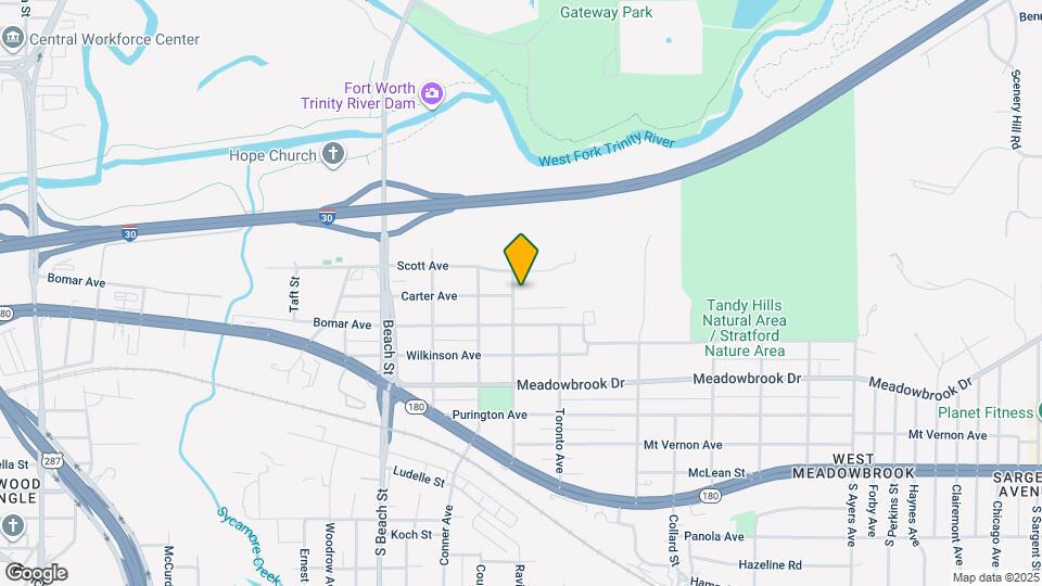 2117 Sanborn St Map and Location Details