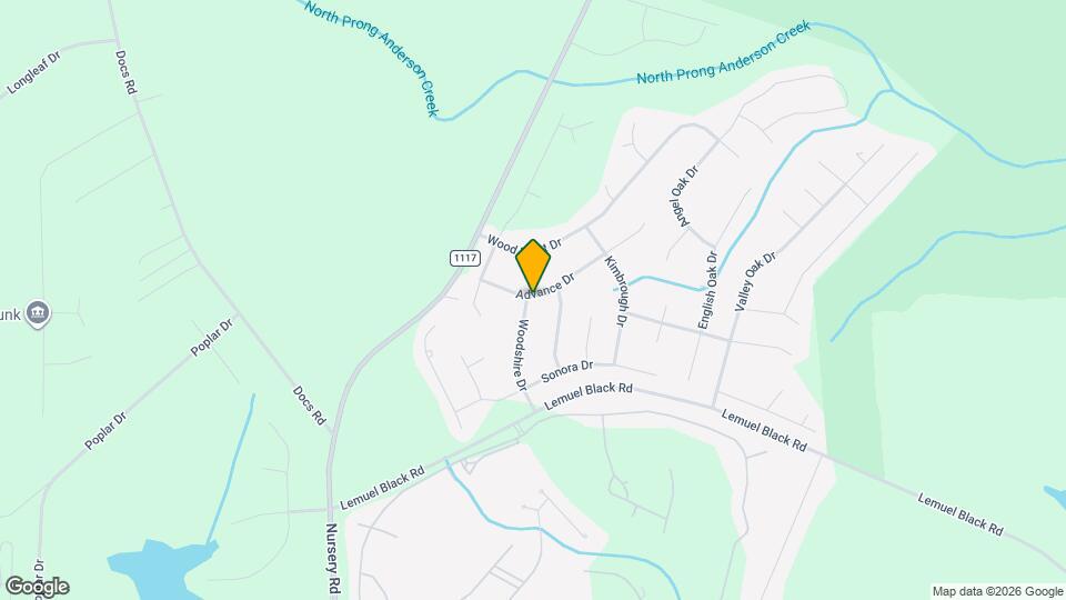 120 Advance Dr Map and Location Details