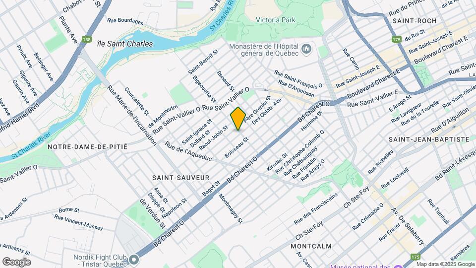 340 Saint-Germain Rue Map and Location Details