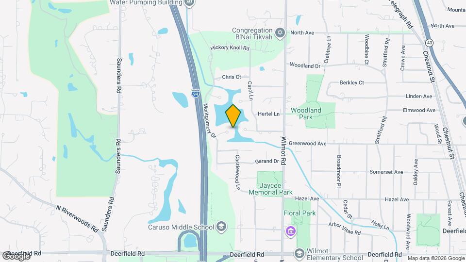 1800 Montgomery Ct Map and Location Details