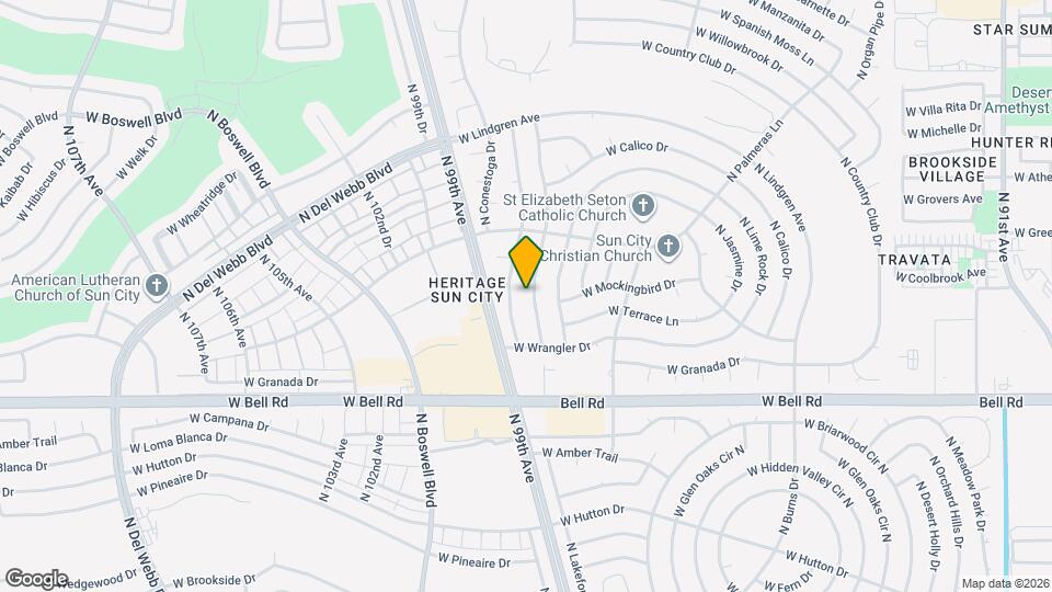 17230 N Palo Verde Dr Mapa y Detalles de la Ubicación