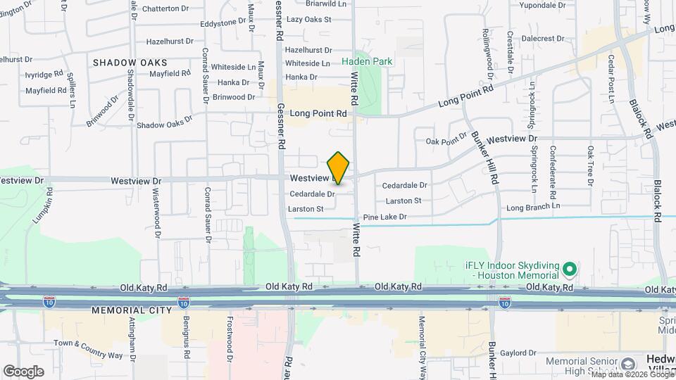 10014 Cedardale Dr Mapa y Detalles de la Ubicación