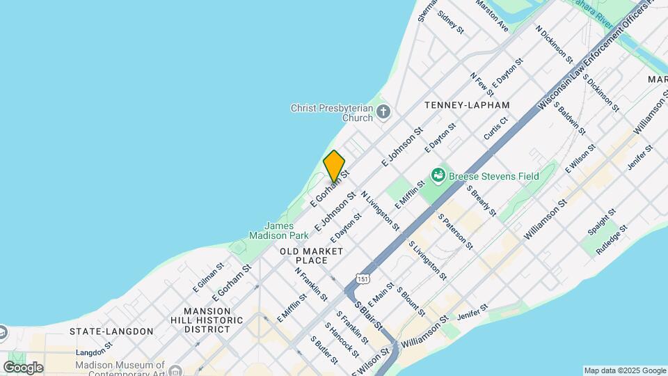 729 E Gorham St, Unit 3 Map and Location Details