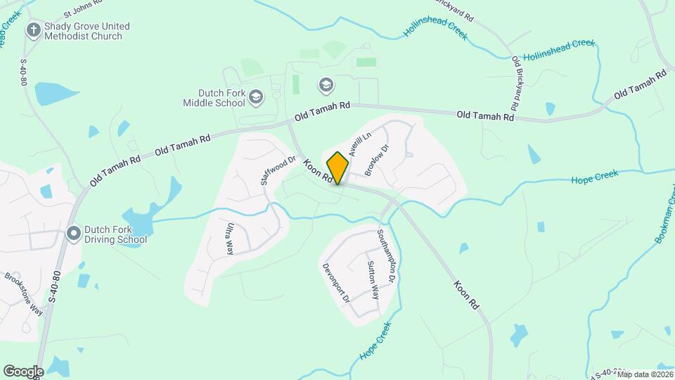 559 Glenmanor Dr Mapa y Detalles de la Ubicación