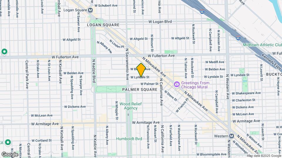 2907 W Lyndale St Map and Location Details