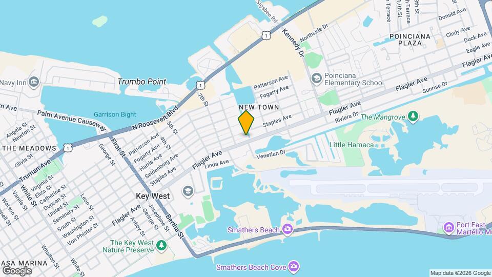 2623 Flagler Ave Map and Location Details