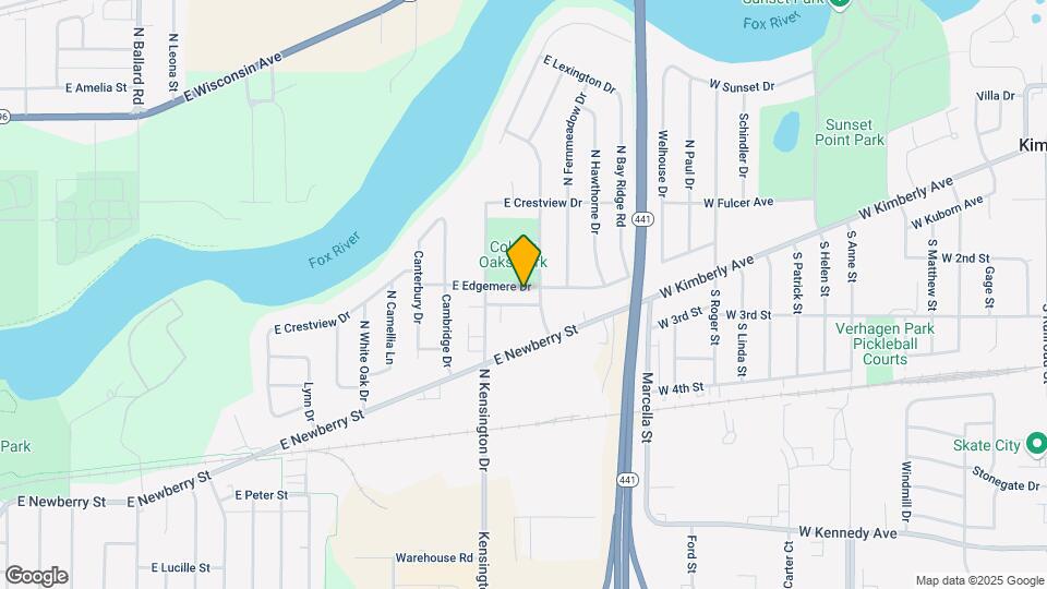 3309 E Edgemere Dr-Unit -4 Map and Location Details