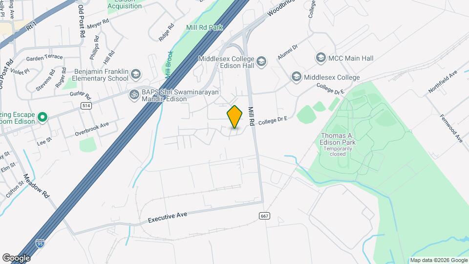 15 College Dr Map and Location Details