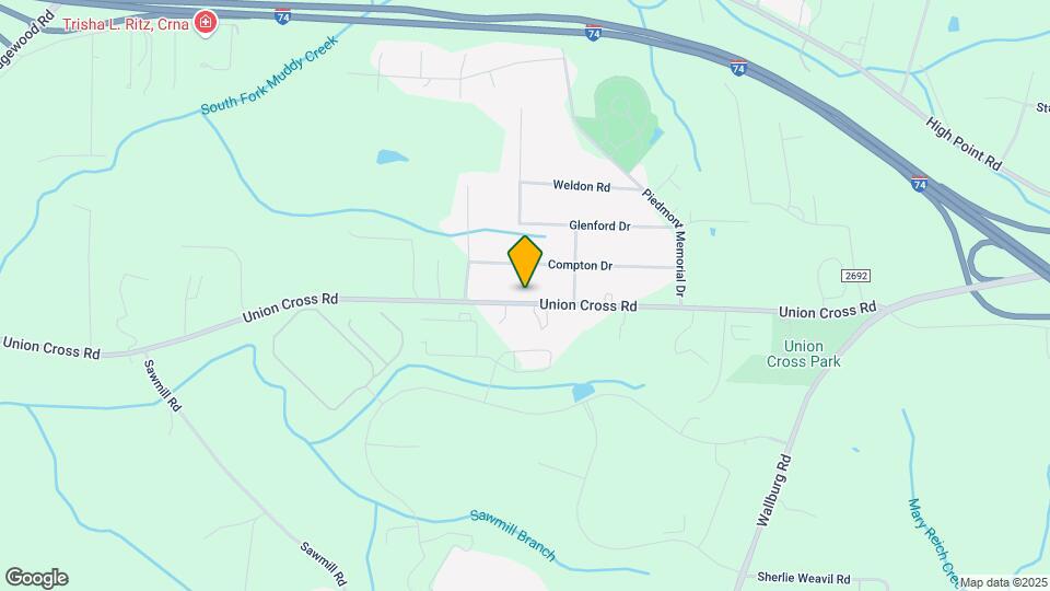 2018 Union Cross Rd Map and Location Details