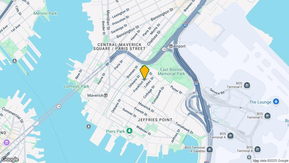 67 Frankfort St, Unit #2R Map and Location Details