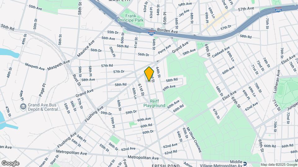 58-37 Fresh Pond Rd Map and Location Details
