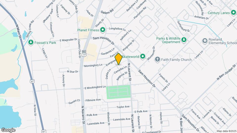 4902 Dahlia Ln Map and Location Details