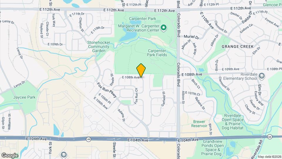 10797 Madison Way Map and Location Details