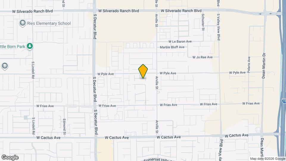 4481 Hidden Stone Ave Map and Location Details