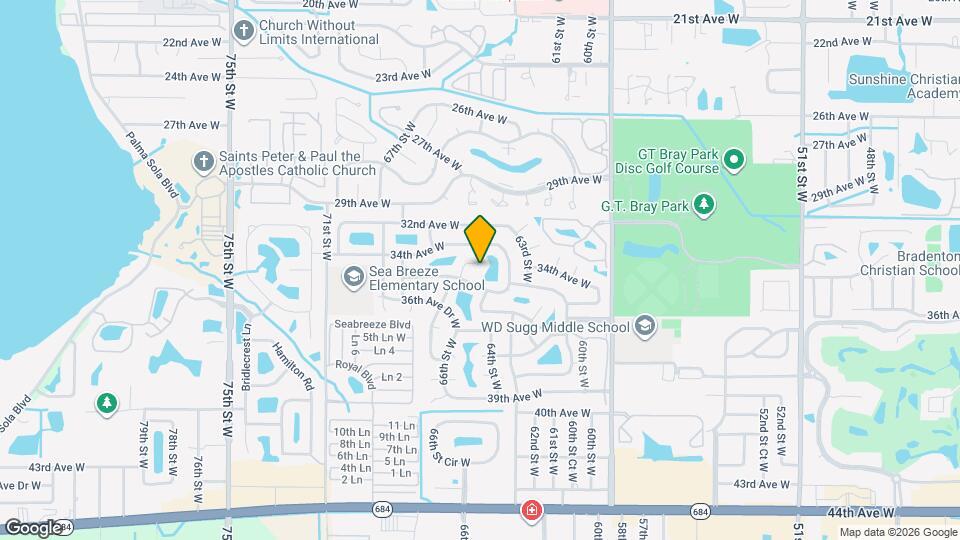 3403 66th St Ct W Map and Location Details