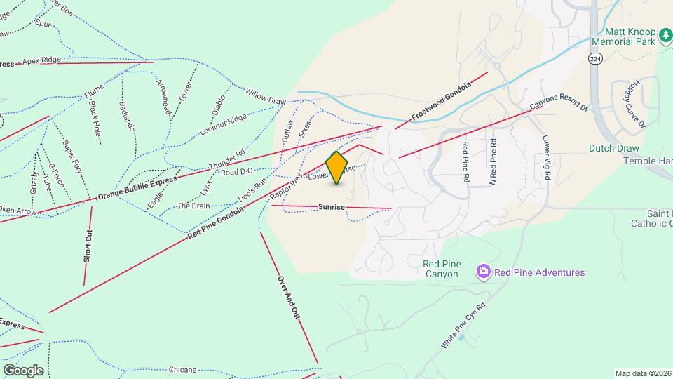 2752 W High Mountain Rd Map and Location Details