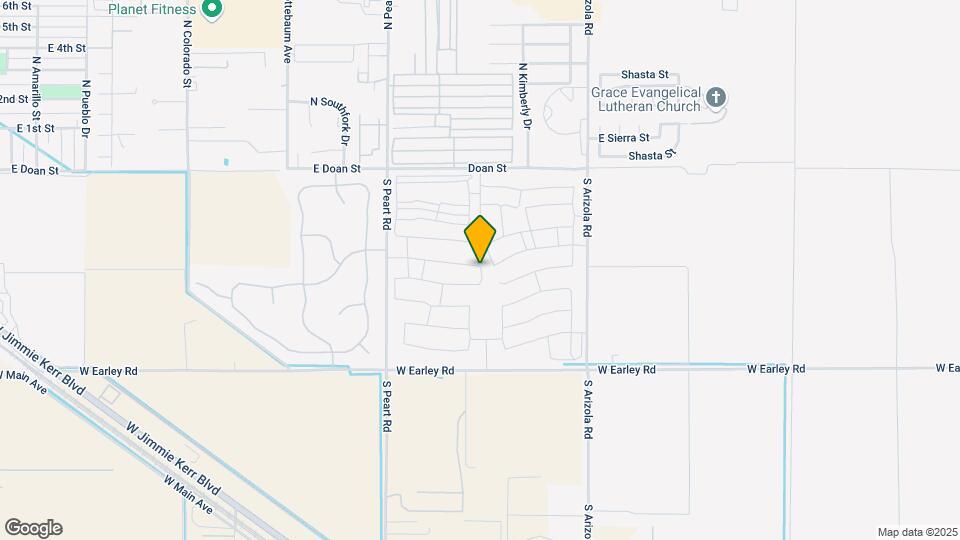 1597 E Squire Dr Map and Location Details