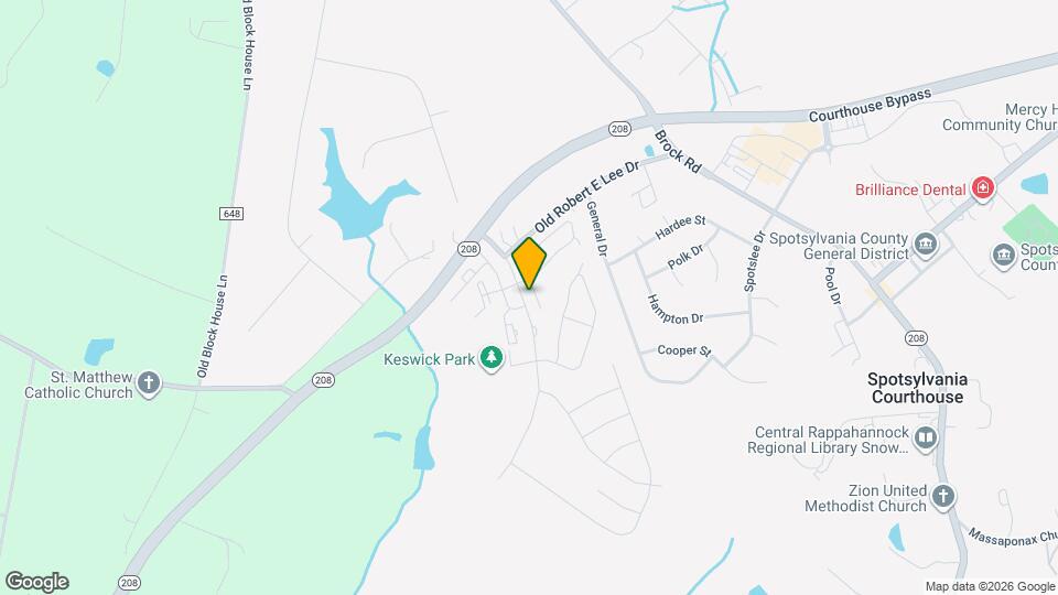 8816 Selby Ct Map and Location Details