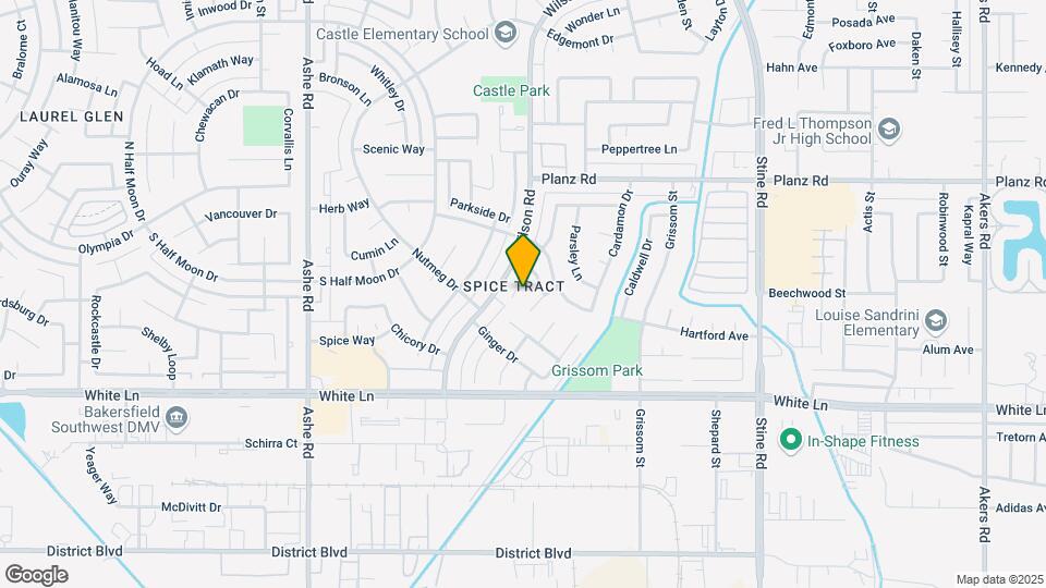 3620 Rosemary Ct Map and Location Details