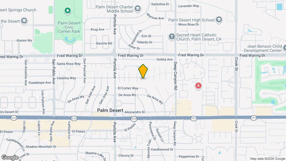 74237 Catalina Way Map and Location Details