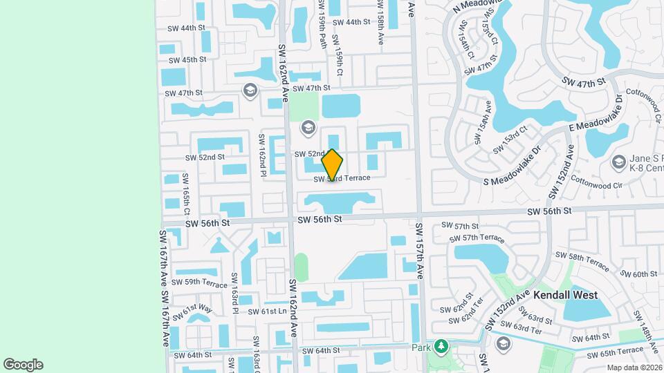 15981 SW 54th Terrace Map and Location Details