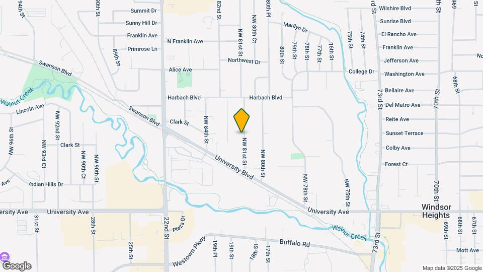 1550 NW 81st St Map and Location Details