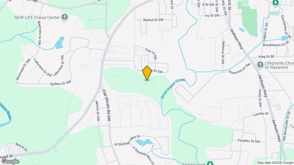 7651 Saffron Ave Map and Location Details