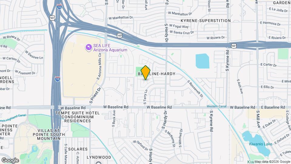 4823 S Roberts Rd Map and Location Details