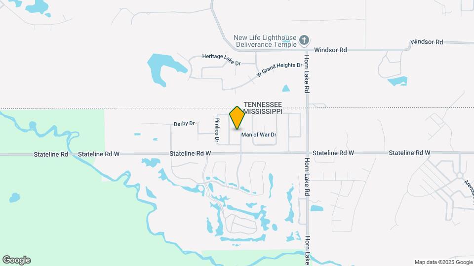 9105 Belmont Dr Map and Location Details