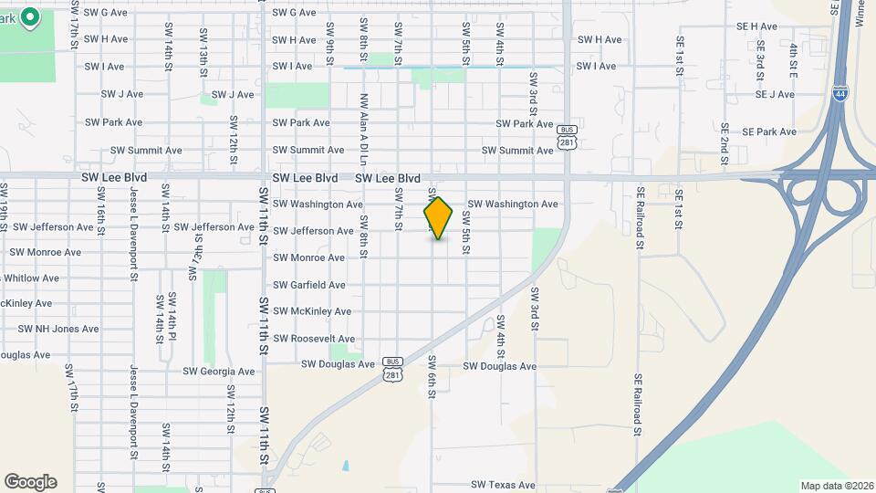 1408 SW 6th St, Unit 4 Map and Location Details