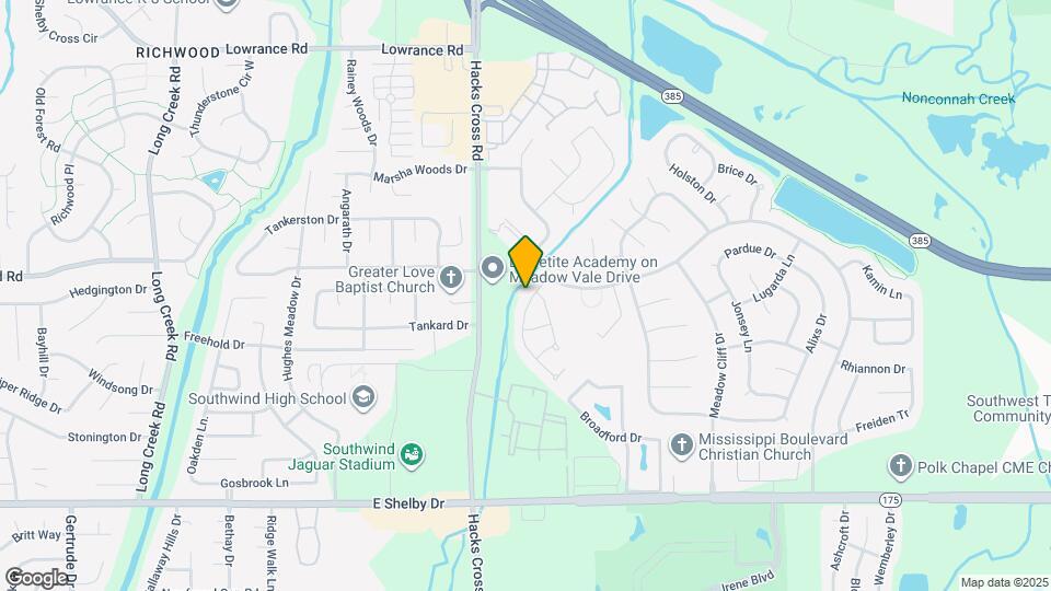 4451 Lunsford Dr Map and Location Details