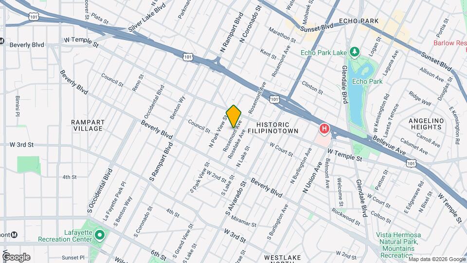 236 Rosemont Ave Map and Location Details