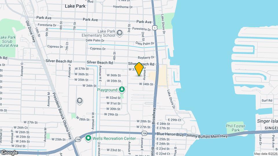 132 W 35th St Map and Location Details