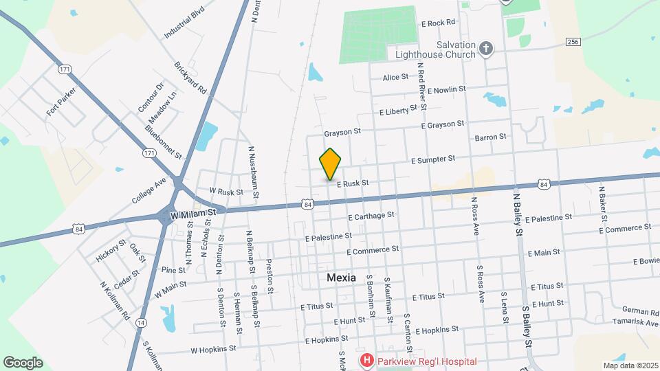 300 E Rusk St Map and Location Details