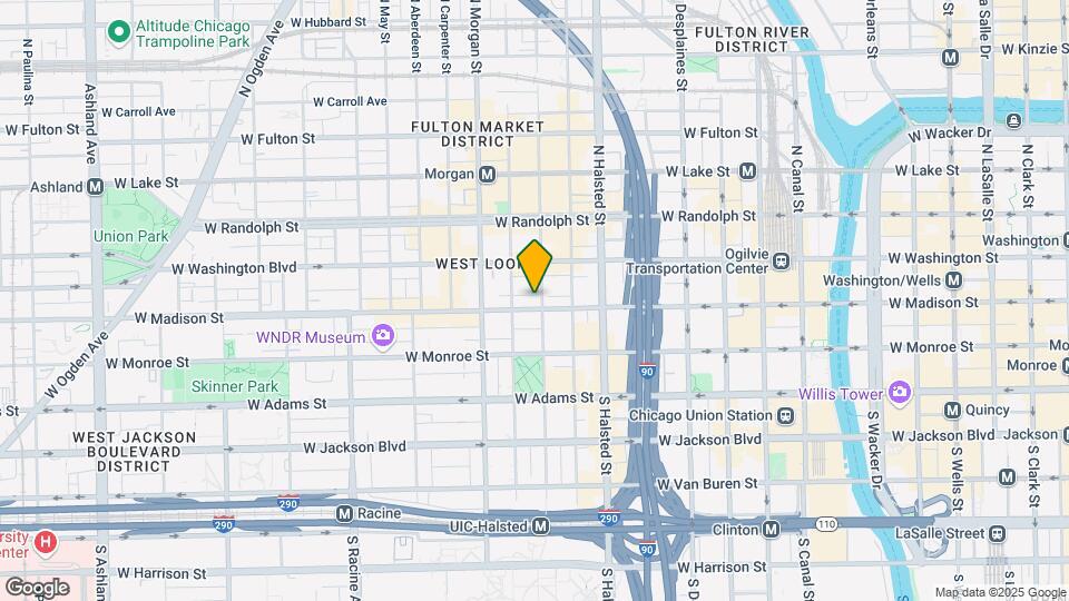 910 W Madison St Map and Location Details